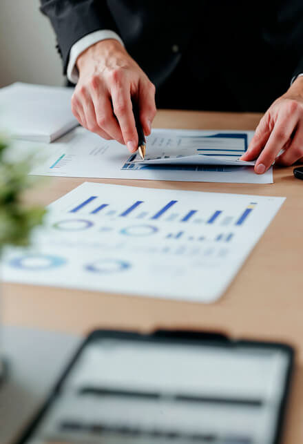 Reviewing financial reports for UAE tax compliance